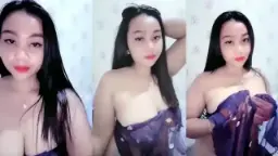 Tante Tobrut Live Cuma Pake Kain Tipis, Bikin Gak Bisa Tidur!