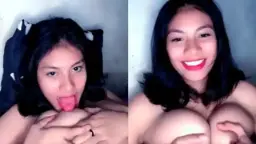 Adek Remas Payudara Sambil Dijilat, Desahannya Bikin Greget