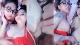 Adila Dan Vania Beradu Lidah Dalam Gairah Panas