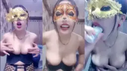 Felicia Pamer Toket Sambil Desah Bling2 Bikin Ngilu