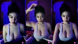 Host Cantik Susu Montok Bikin Ngiler, Siap Digoyang.