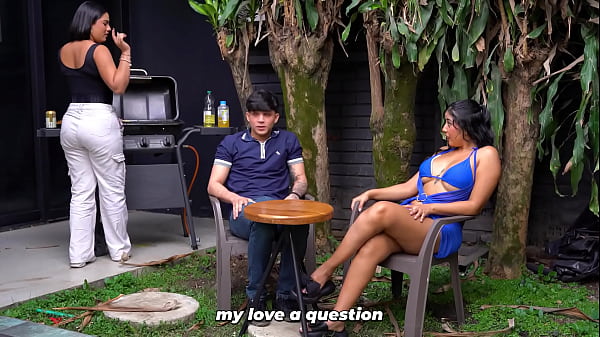 Diam, Jangan Berisik! – Ibu Tiri Ngewe Pacar Anak Perempuannya Diam-diam – Jackson Gede & Lina Henao