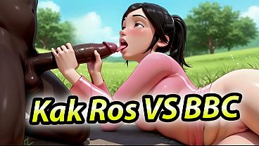 Kak Ros Digebuk Kontol Hitam Gede Sampe Muncrat