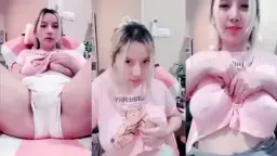Cici Cakep Elus-elus Memeknya Sampai Ngangkang Lebar